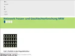 Sites similar to netzwerk-frauenforschung.de