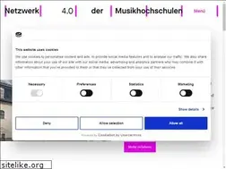 Sites similar to netzwerk-musikhochschulen.de
