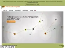 Sites similar to netzwerk-wissenschaftsmanagement.de