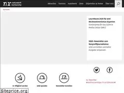 Sites similar to netzwerkrecherche.org