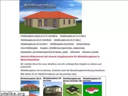 Sites similar to neubau-winkelbungalow.de