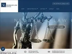 Sites similar to neubauerlawyer.ca