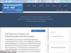 Sites similar to neue-entspannungspolitik.berlin