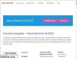 Sites similar to neue-keramik.de