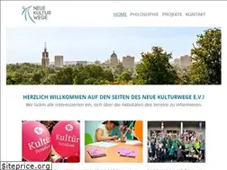 Sites similar to neue-kulturwege.de