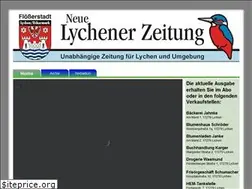 Sites similar to neue-lychener-zeitung.de