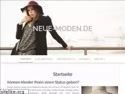 Sites similar to neue-moden.de