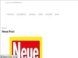 Sites similar to neue-post.wunderweib.de