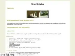 Sites similar to neue-religion.de