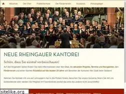 Sites similar to neue-rheingauer-kantorei.de
