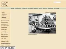 Sites similar to neuekritik.de