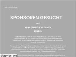 Sites similar to neuerfrankfurtergarten.de