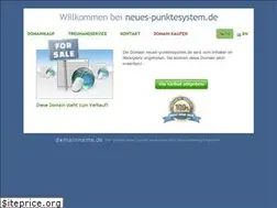 Sites similar to neues-punktesystem.de