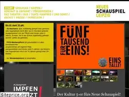 Sites similar to neues-schauspiel-leipzig.de