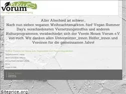 Sites similar to neues-vorum.de