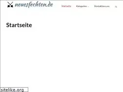 Sites similar to neuesfechten.de