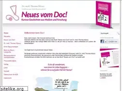 Sites similar to neuesvomdoc.de
