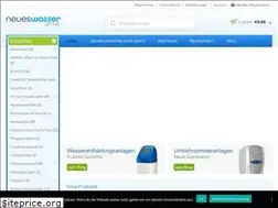 Sites similar to neueswasser.de
