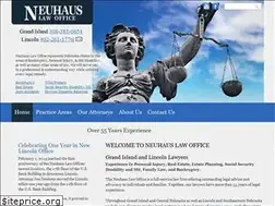 Sites similar to neuhauslaw.com