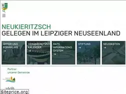 Sites similar to neukieritzsch.de