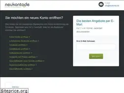 Sites similar to neukonto.de