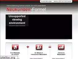 Sites similar to neukunden-formel.de