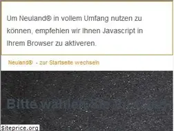 Sites similar to neuland.com