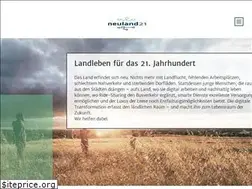 Sites similar to neuland21.de