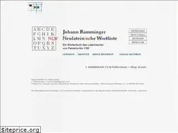 Sites similar to neulatein.de