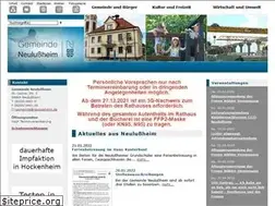 Sites similar to neulussheim.de
