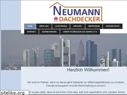 Sites similar to neumann-bedachung.de