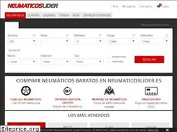 Sites similar to neumaticoslider.es