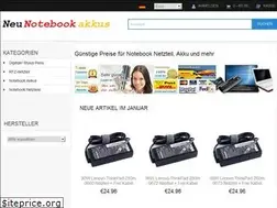 Sites similar to neunotebookakkus.com