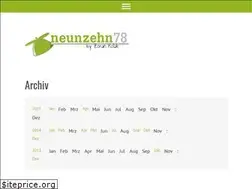 Sites similar to neunzehn78.info