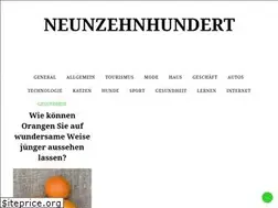 Sites similar to neunzehnhundert.org