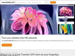 Sites similar to neuralstyle.art