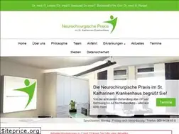 Sites similar to neurochirurgie-katharinen.de