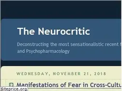 Sites similar to neurocritic.blogspot.com