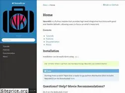 Sites similar to neurokit.readthedocs.io