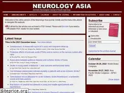 Sites similar to neurology-asia.org