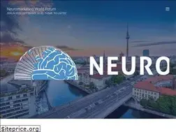 Sites similar to neuromarketingworldforum.com