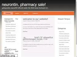 Sites similar to neurontina.online