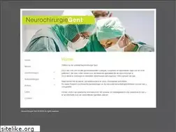 Sites similar to neurosurgeryghent.be