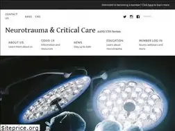 Sites similar to neurotraumasection.org