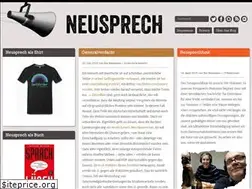 Sites similar to neusprech.org