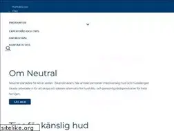 Sites similar to neutral.se