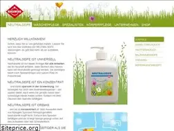Sites similar to neutralseife.de