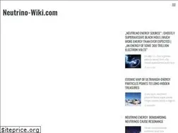 Sites similar to neutrino-wiki.com