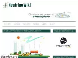 Sites similar to neutrino-wiki.de