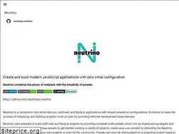 Sites similar to neutrino.js.org